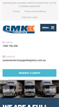 Mobile Screenshot of gmklogistics.com.au